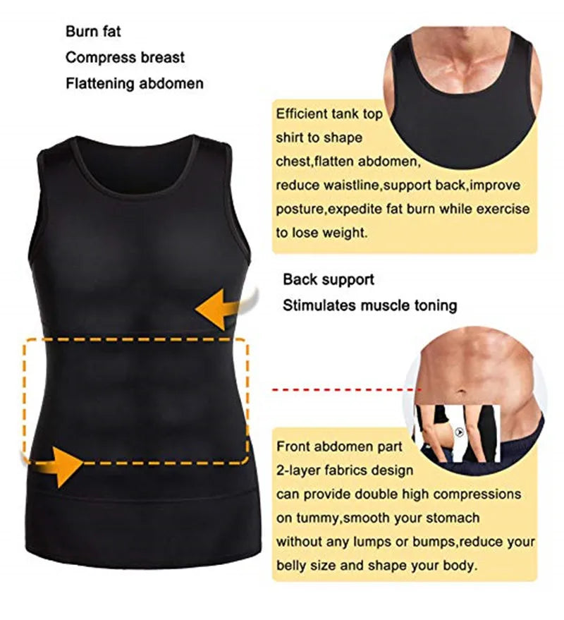 Men's Body Shaper Vest
